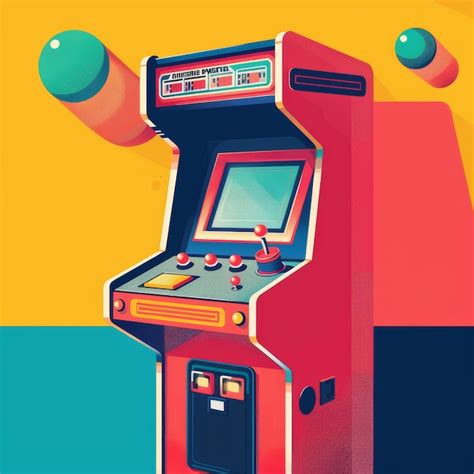 Retro Arcade Game Machine 的图像结果