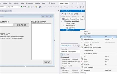 Image result for Arduino PC Visual Basic