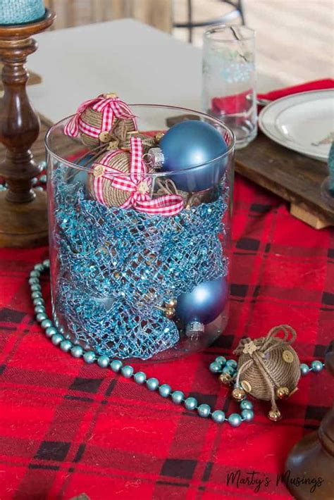 Image result for Rustic Christmas Table Decorations