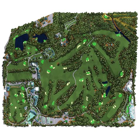 Image result for Augusta Golf Course Layout Map