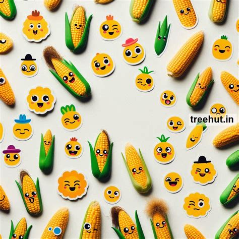 Printable Corn Stickers and 25 Harvest Craft Activities for Kids ...