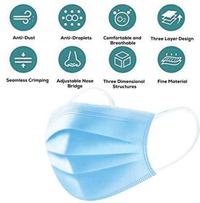 Overlap OVERLAP Mask 5 Surgical Mask With Melt Blown Fabric Layer Price ...