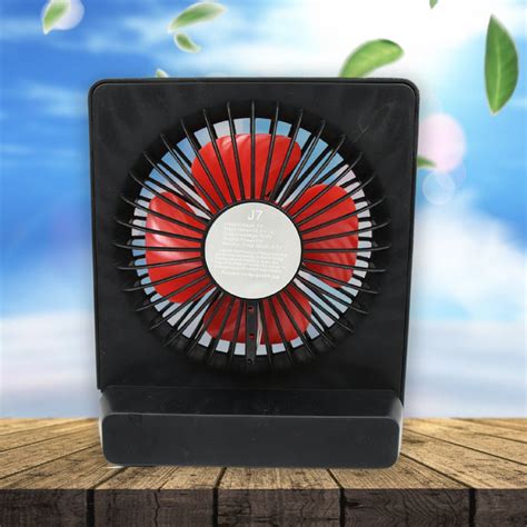 Portable 1-Step Speed Desk Fan for Office, School & Home Use — DeoDap