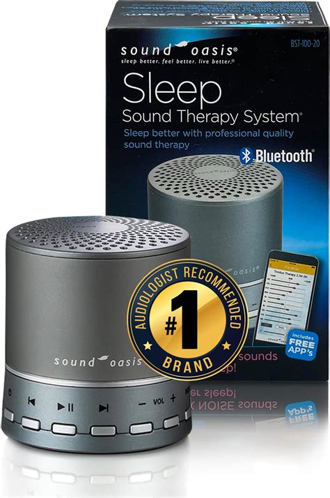 Amazon.com: Sound Oasis Deluxe Bluetooth Sleep Tinnitus Sound Machine ...