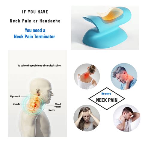 Buy Neck Stretcher Cervical Traction Pillow Device, Neck and Shoulder ...