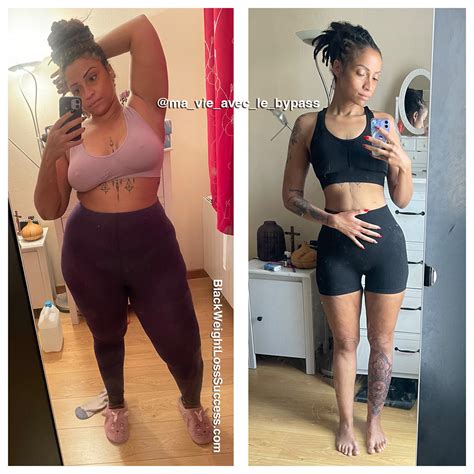 Axelle lost 114 pounds/52kg - Black Weight Loss Success