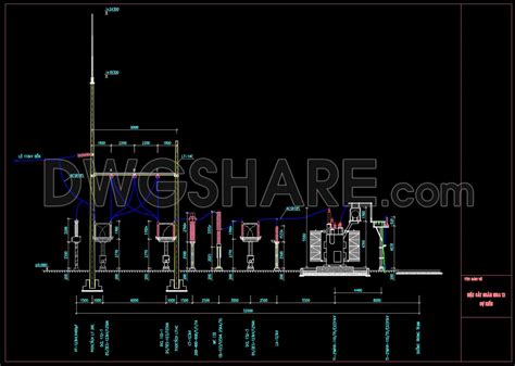 63. Free Download – 110kv Substation Equipment Arrangement Section Cad ...