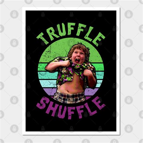 The Goonies Truffle Shuffle Wall And Art Print, 2024