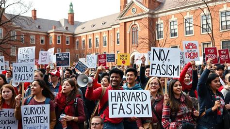 Protesters accuse Harvard of complicity with Trump over pro-Palestine ...