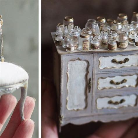 A designer creates the most close-to-reality dollhouse for her alter ...