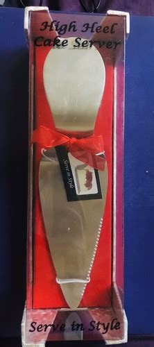 Buy NEW! WILD EYE DESIGNS HIGH HEEL CAKE SERVER w/ RED MAGNETIC HEEL ...