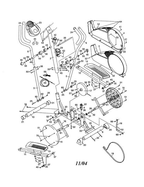 Elliptical Machine Parts 的图像结果