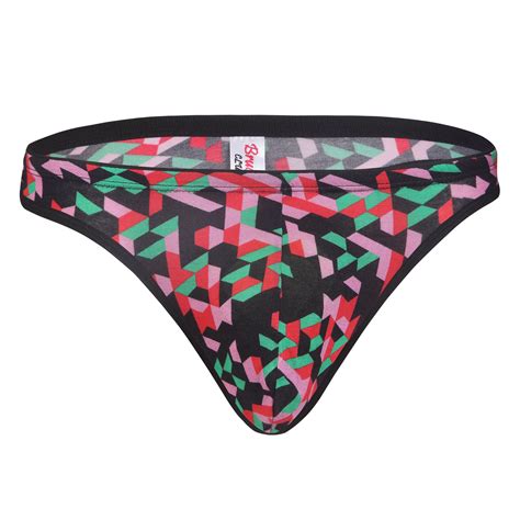 Micro Modal Breathable Printed Thong for Men - Bruchi Club – Bruchiclub