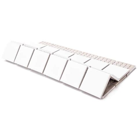 The Tile Life Sample - Cube White 4-in x 4-in Matte Porcelain Floor and ...