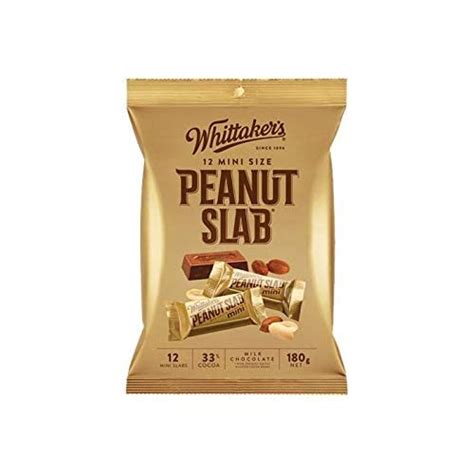 Whittakers Peanut Slab Mini 180g, 180 g : Amazon.in: Grocery & Gourmet ...
