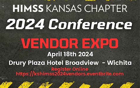 KSHIMSS 2024 Vendor Expo, Drury Plaza Hotel Broadview Wichita, 18 April ...