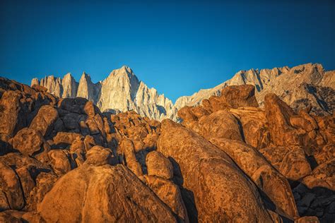 Elevation of Mount Whitney, Mt. Whitney, California, USA - Topographic ...