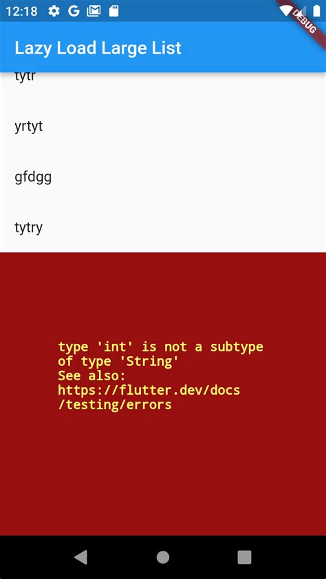Image result for Lazy Loading ListView in Flutter
