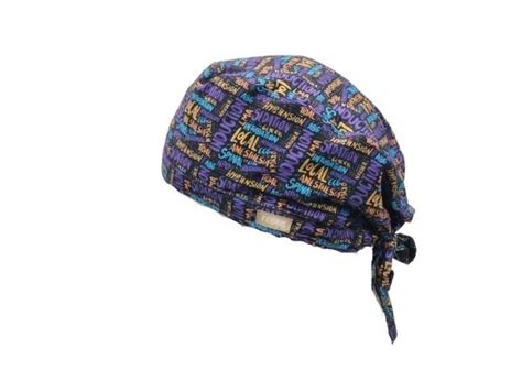 Anaesthesia Black Spark Scrub Cap – Febris