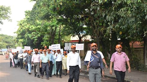"Walkathon by NMPA observed in view of Vigilance Awareness Week 2023 by ...