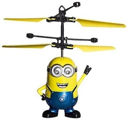 OWO Despicable me-8 Minion Infrared RC Remote Control Helicopter Flying ...