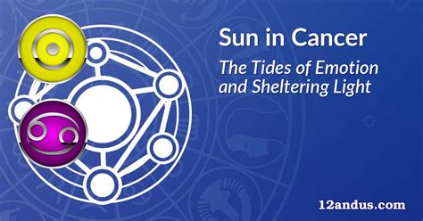 Sun in Cancer in the birth chart: The Tides of Emotion and Sheltering ...