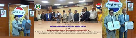 Professor A S K Sinha, Director, RGIPT signing the MoU on behalf of ...
