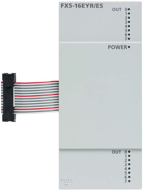 FX5-16EYR/ES Mitsubishi | Mitsubishi PLC I/O Module for use with FX5U ...