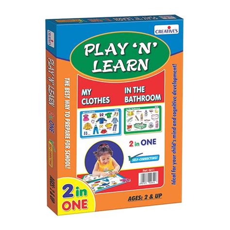 Buy Creative's Play N Learn My Clothes & in The Bathroom 2in1 Puzzle ...