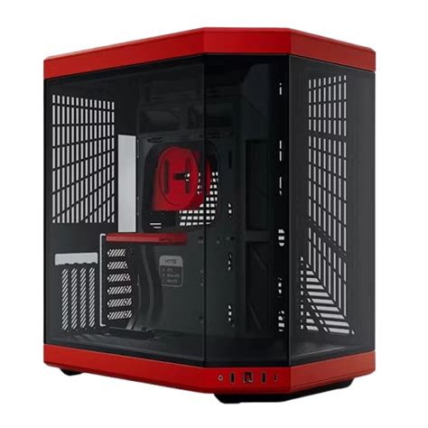 Shop Hyte Y70 (E-ATX) Mid Tower Cabinet (Black and Red) – Swapna Infotech
