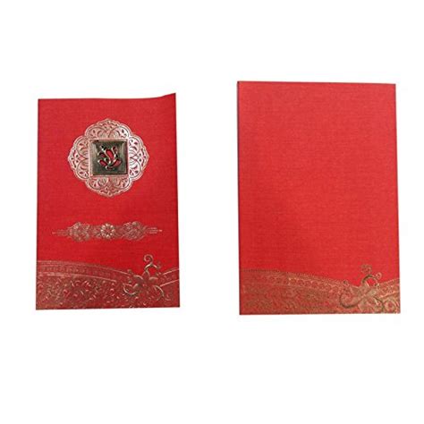 NSC Ganesha Design Wedding Invitation Card for Hindu Marriage Rituals ...