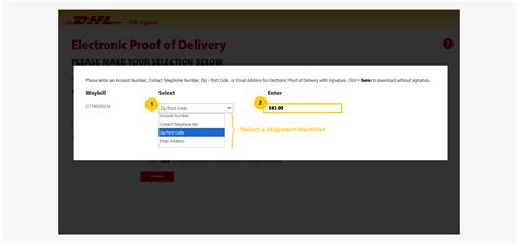 How to Get a DHL Proof of Delivery
