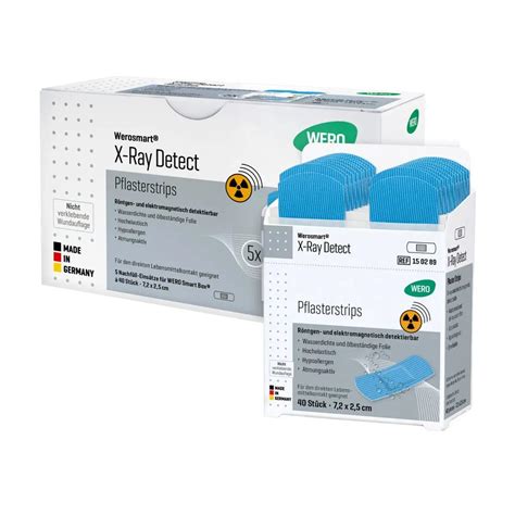 Werosmart® X-Ray Detect plaster dispenser inserts plaster strips