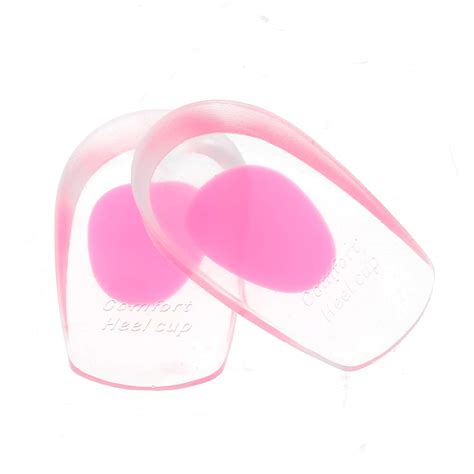 Buy Inocep Silicone Gel Heel Cups 3 Pack – Shoe Insert & Pad for Heel ...
