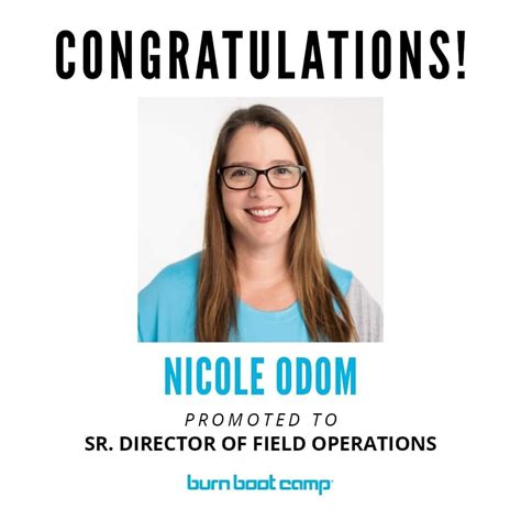 Nicole Odom on LinkedIn: Excited for this new role and opportunity to ...