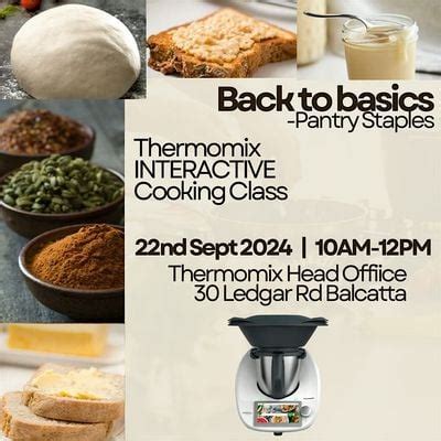 Thermomix Back to Basics, Thermomix Head Office, Perth, 22 September ...