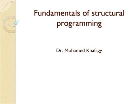 Image result for Structural Programming PDF