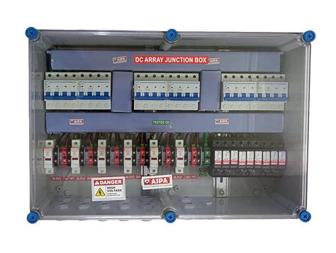 ASPA Solar DCDB 6 in 6 out 1000V 20A MCB DC Array Junction Distribution ...