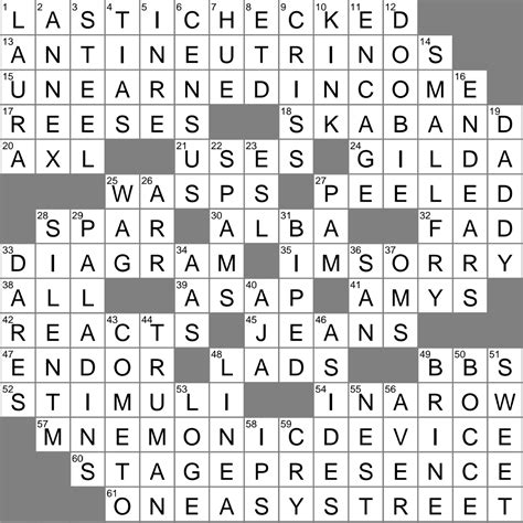 Form opener crossword clue Archives - LAXCrossword.com