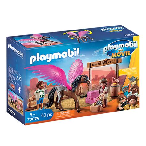 Movie Marla i Del set sa letećim konjem Playmobil 20844 | Volim svoj dom