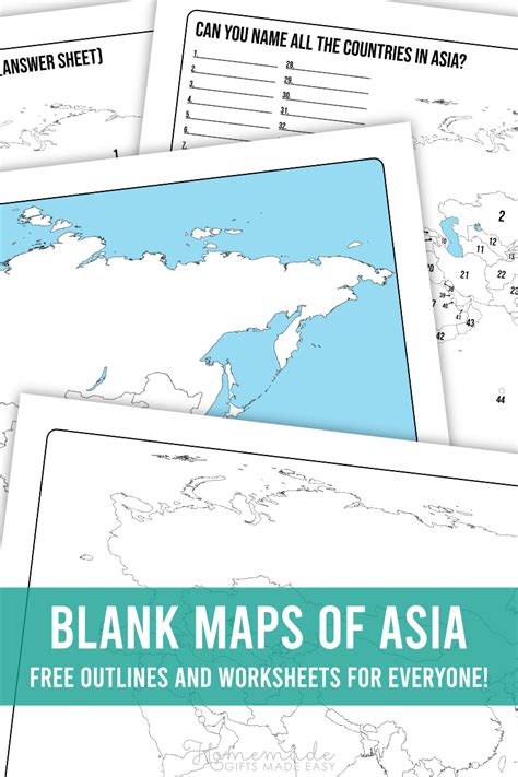 Asia Map Blank 的图像结果
