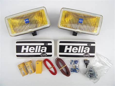 HELLA 181 YELLOW FOG LIGHT KIT - EVL
