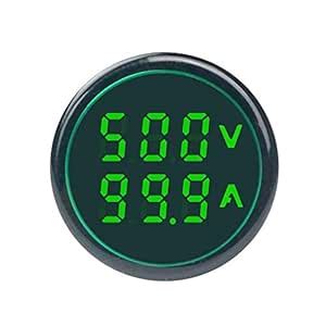 Robin Teper Volt+Amp Metar 0054 Digital Plastic Voltmeter Ammeter AC 50 ...