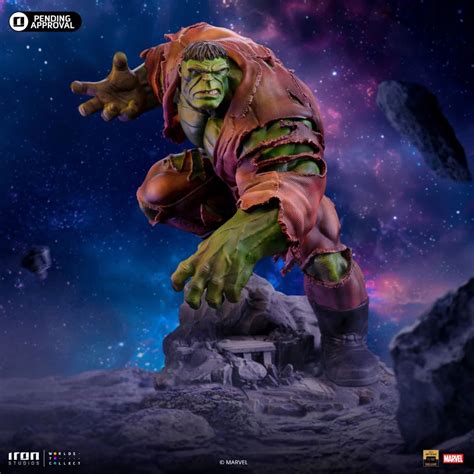 Hulk Deluxe - Infinity Gauntlet Diorama - Art Scale 1/10 By Iron Studi