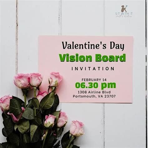 Vision Board with a Valentines Twist, 1308 Airline Boulevard ...