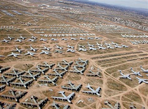 Onde Fica: Base da Força Aérea de Davis-Monthan - Arizona - Estados Unidos