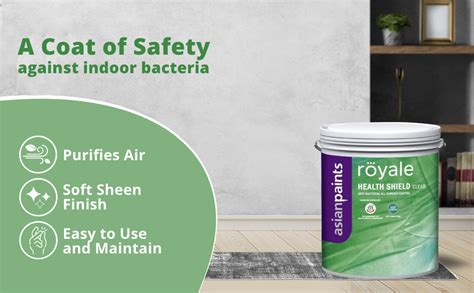 Asian Paints Royale Health Shield Anti-Bacterial All Surface Coating ...