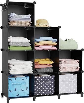 Vozica 9-Shelf Plastic Collapsible PC Collapsible Wardrobe PP ...