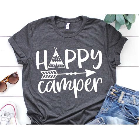 Happy Camper Svg, Camping Svg, Camper Svg, Summer Svg, Camp - Inspire ...
