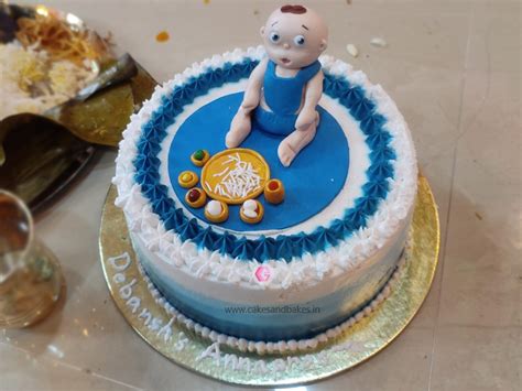 Cakes for New Born Baby | half birthday | 1 month birthday | 6 month ...